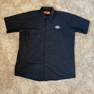 Red Kap Ale Asylum Short Sleeve Work/Bowling style shirt H1